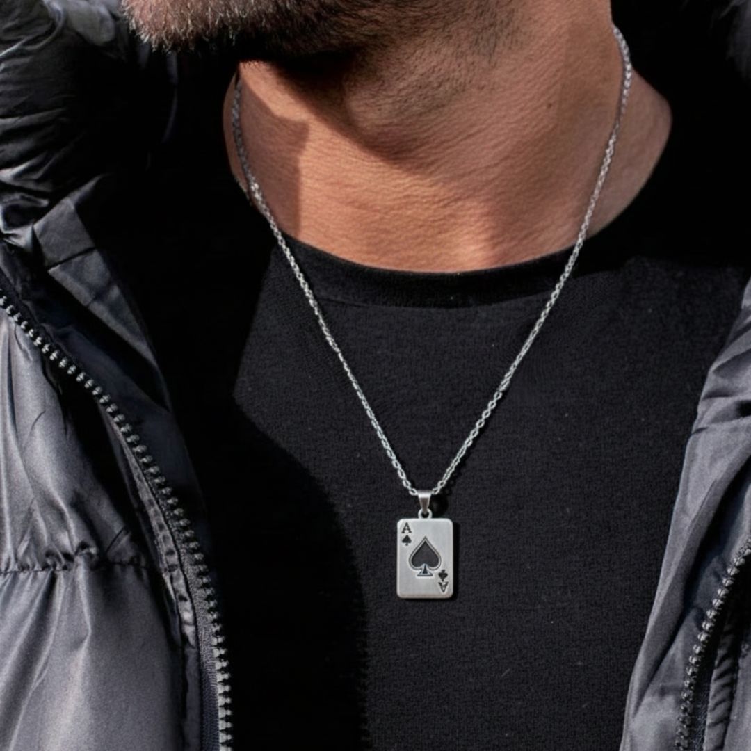 Ace Card Men Pendant