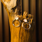 Roselle Hoops Earrings