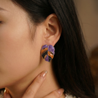 Enamora Leaf Drops Earrings