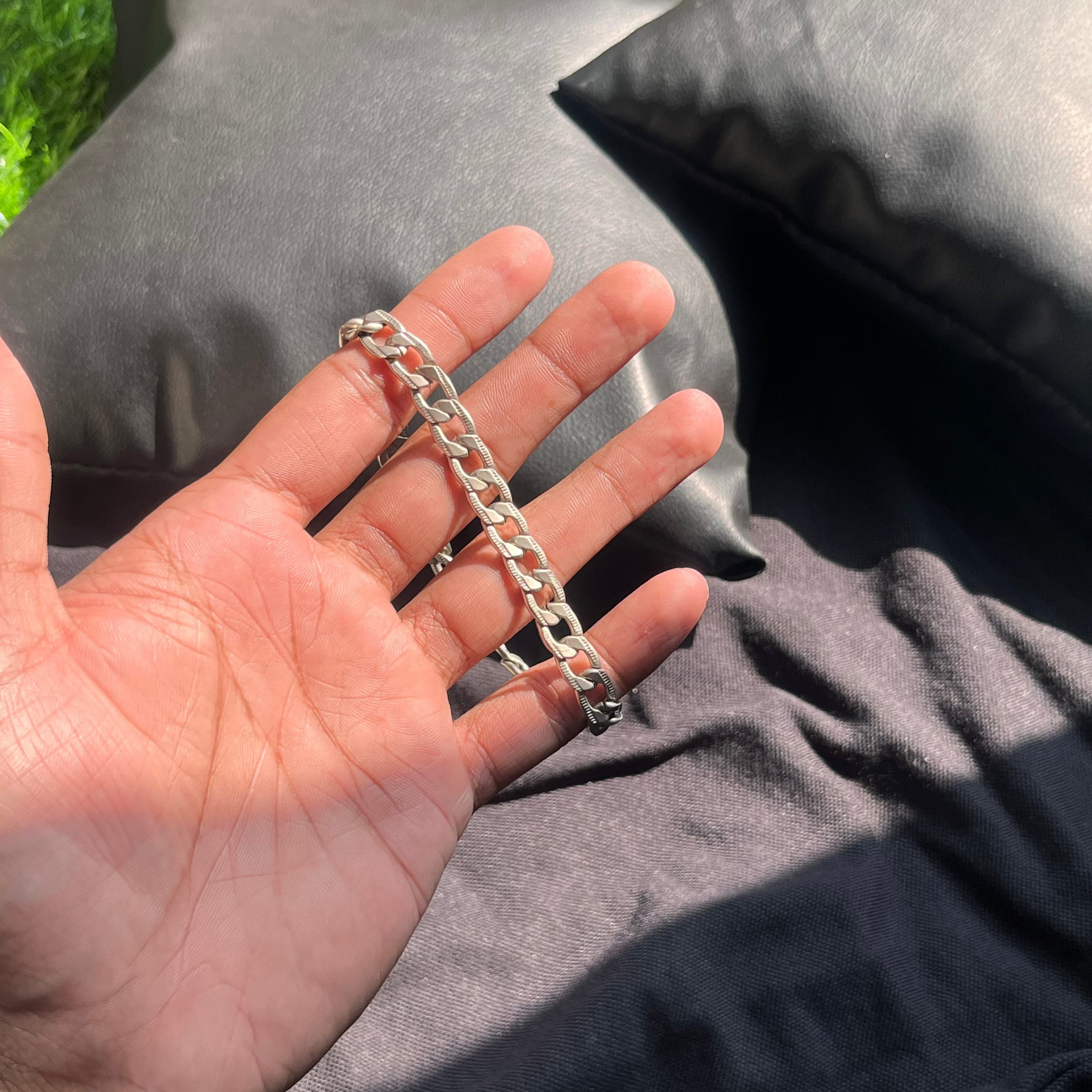 Sultan Silver Chain Men Bracelet