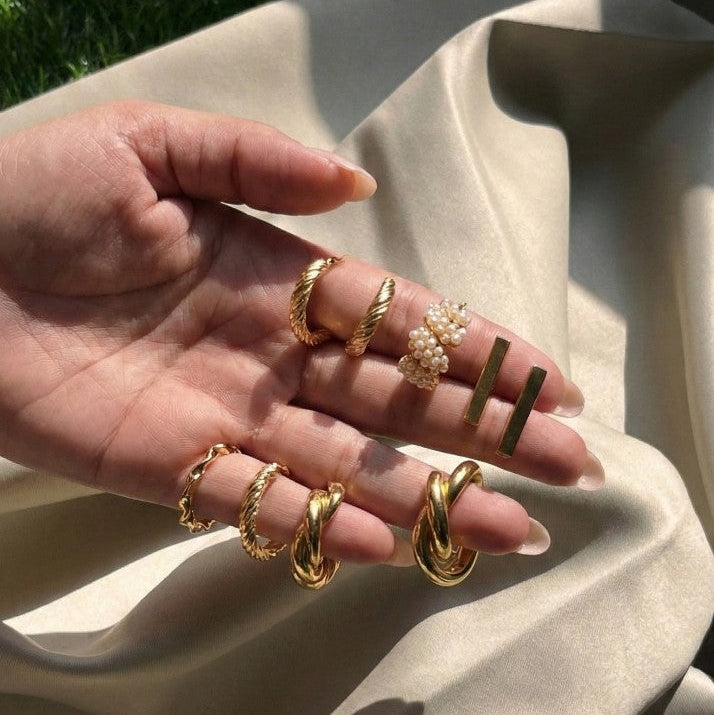 Spark Set Combo Earrings