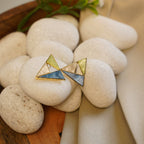 TriColor Prism Earrings