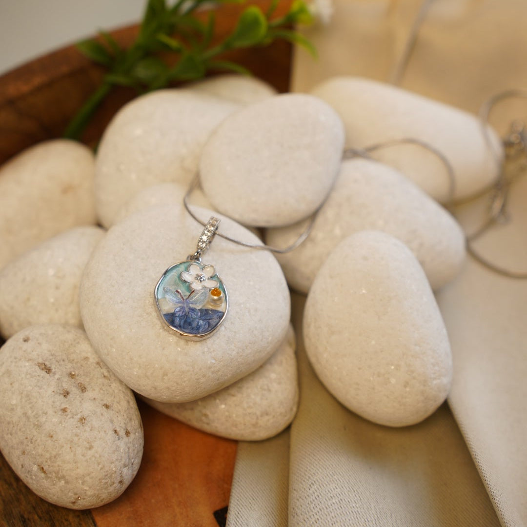 FrostWing Petal Women Pendant