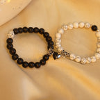 Twin Hearts Men Women Bracelet