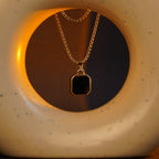 Obsidian Pulse Men Pendant