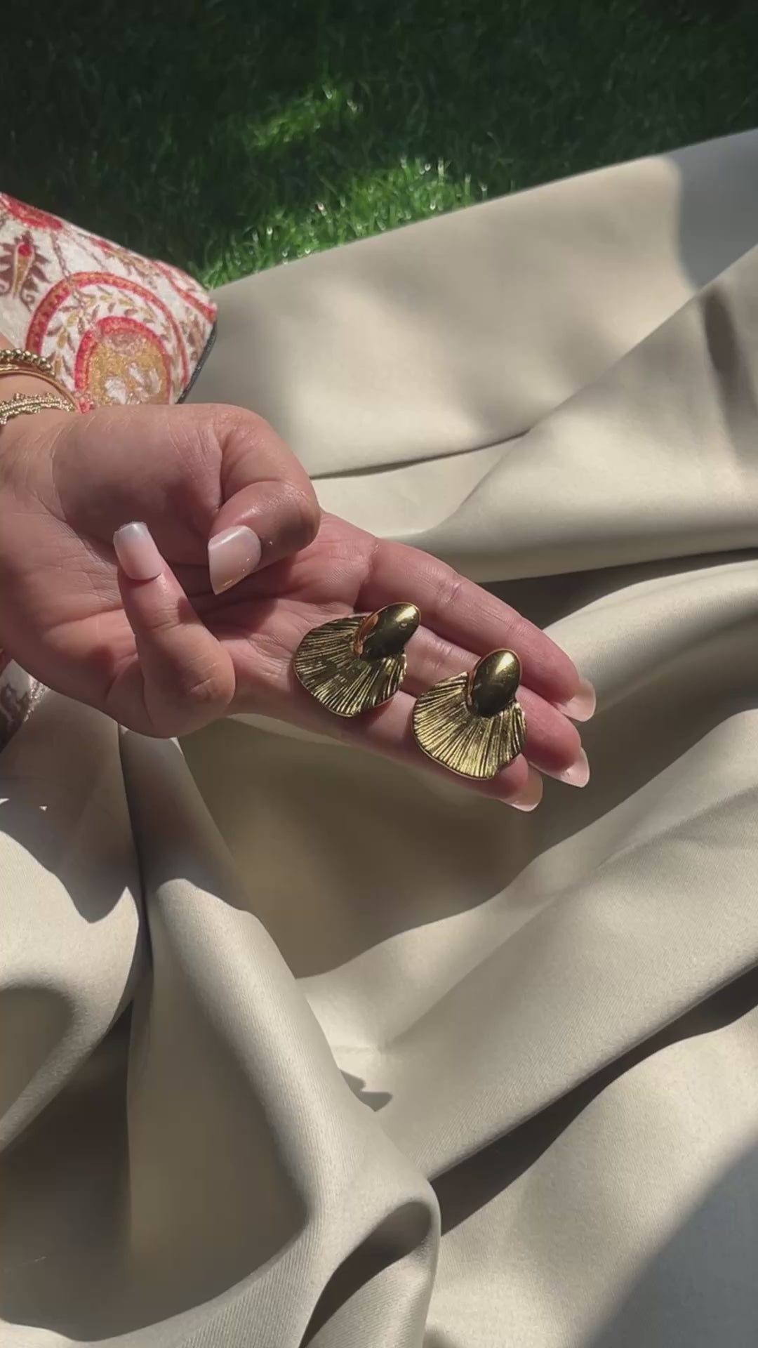 SunShell Hoops Earrings