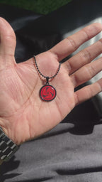 Onyx Serenity  Mandala Men Pendant