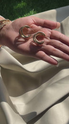 GildCircle Hoops Earrings