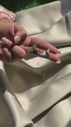 TriColor Prism Earrings