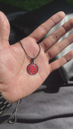 Shadow Nova Men Mandala  Men Pendant